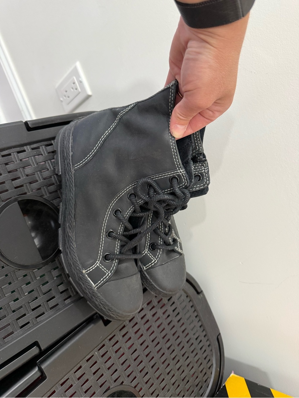 Converse Kids Black High-Top Boots